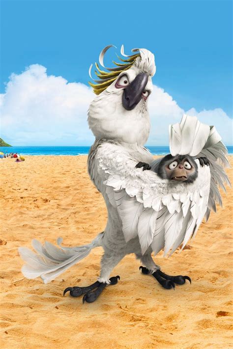 In the Rio episodes of Angry Birds Rio, just like in the movie, Nigel is a white Sulphur Crested Cockatoo with a bulky body, large feathery wings, a yellow and white mohican …